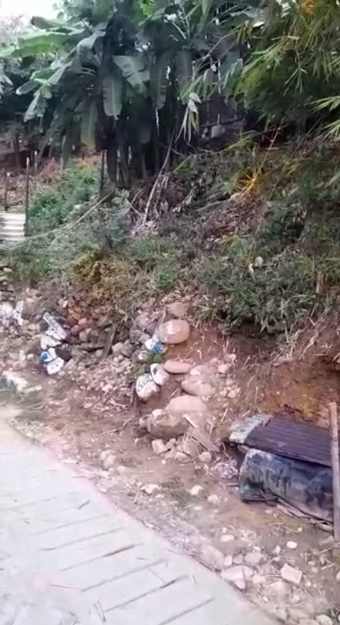 La comunidad esta al borde de un derrumbe en Neiva
