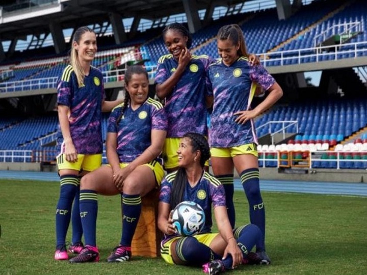 Lista la camiseta de la selección Colombia femenina para el mundial