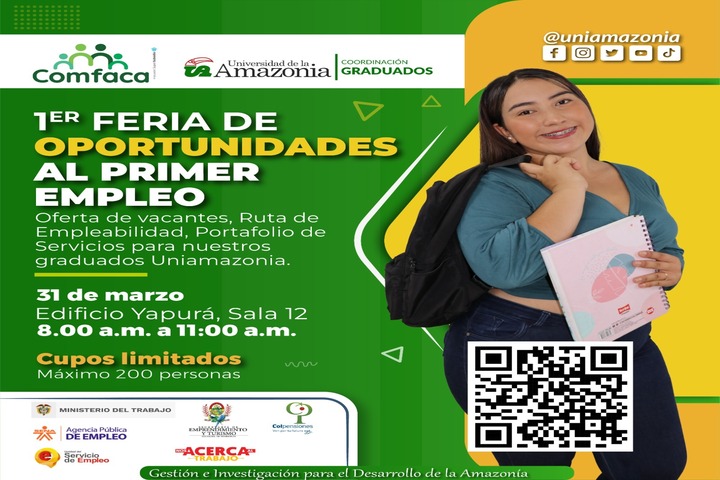 Uniamazonia realizara importante feria del empleo