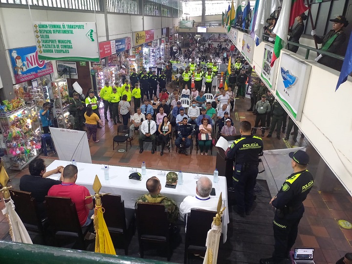 La Policía hizo el lanzamiento del plan de seguridad para Semana Santa en Caquetá