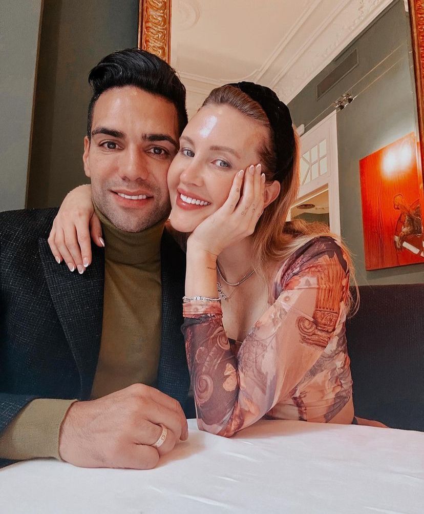 Falcao García y su esposa confirman que esperan un quinto hijo.
