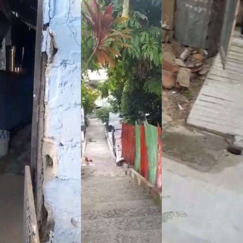 En peligro se encuentran las familias del barrio Nueva Granada