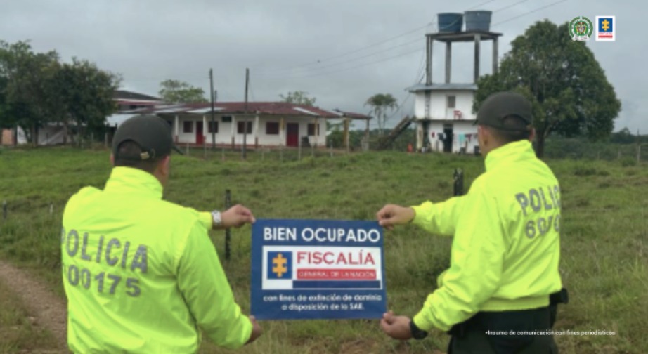 Aplican extinción de dominio a bienes en Caquetá