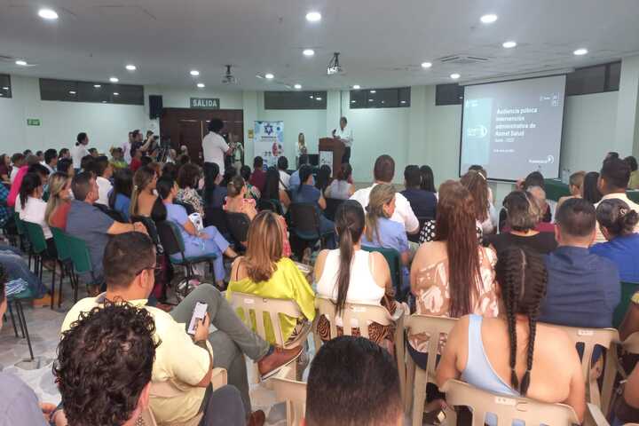Audiencia pública de asmtet salud: celeridad el pago a las ips