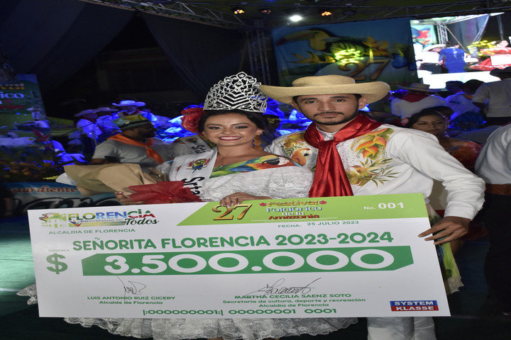 Festival de la amazonia en su versión 27 tiene nueva señorita florencia