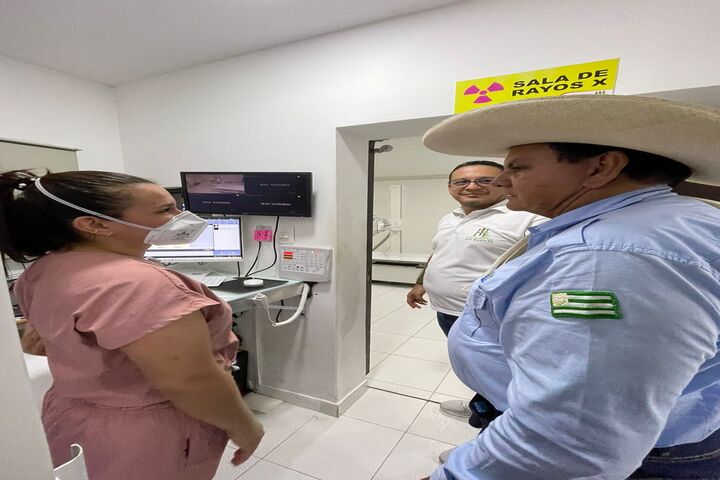 Gobernador de Caquetá visito a la e.s.e hospital san rafael