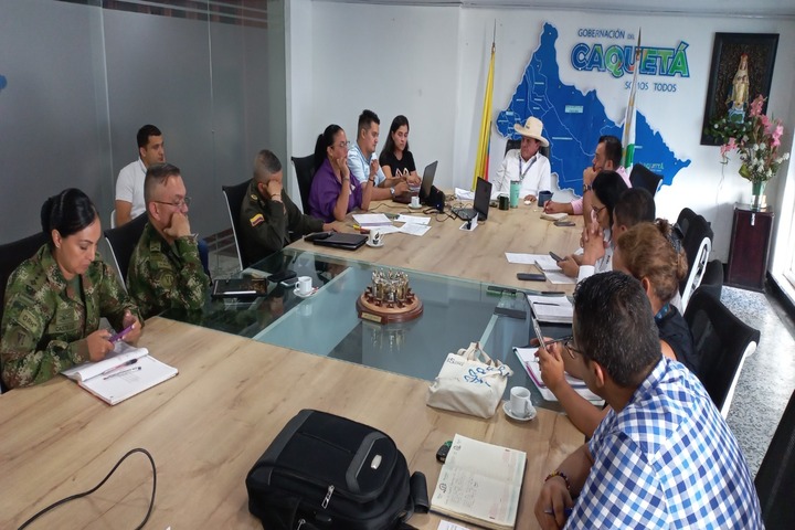 Consejo de seguridad ordinario analiza orden público en Caquetá