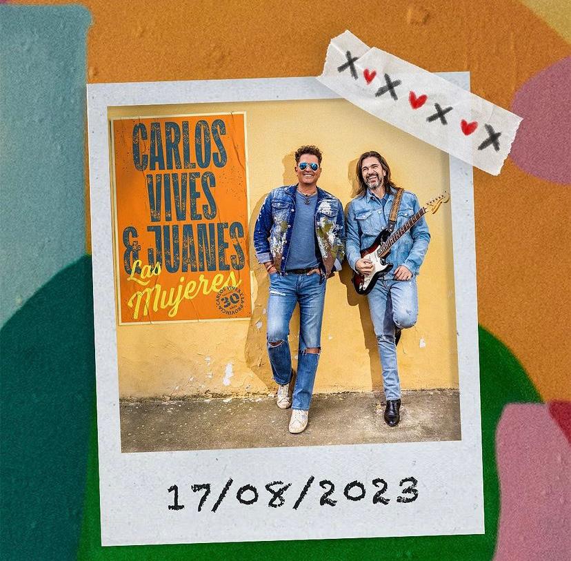 Carlos Vives y Juanes celebraron juntos sus cumpleaños