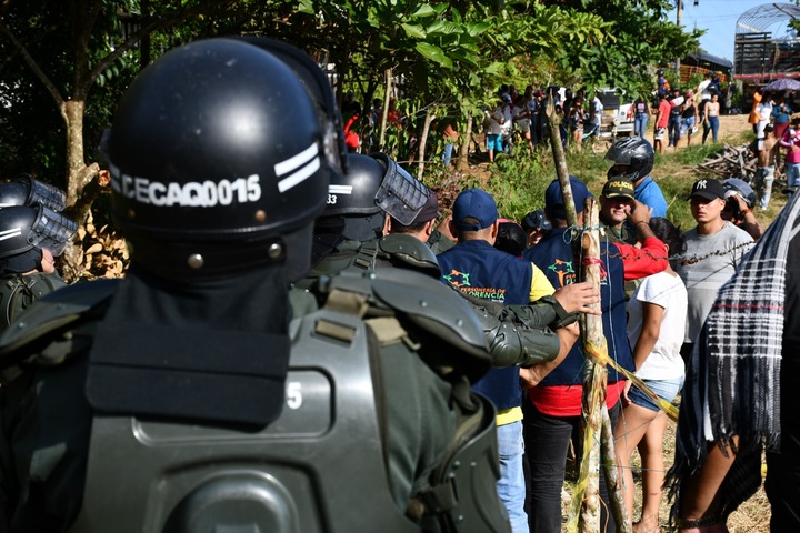 Medidas contundentes contra invasión ilegal en la gloria