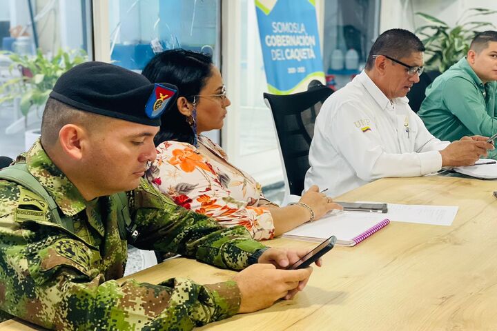 Plan integral de seguridad en Caquetá con el 80% de cumplimiento