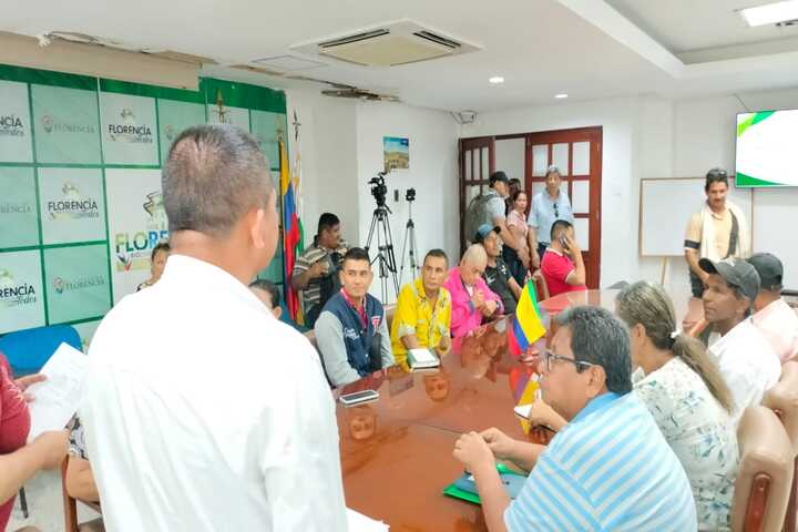 Convenios solidarios con la comunidad firmo la alcaldía de florencia