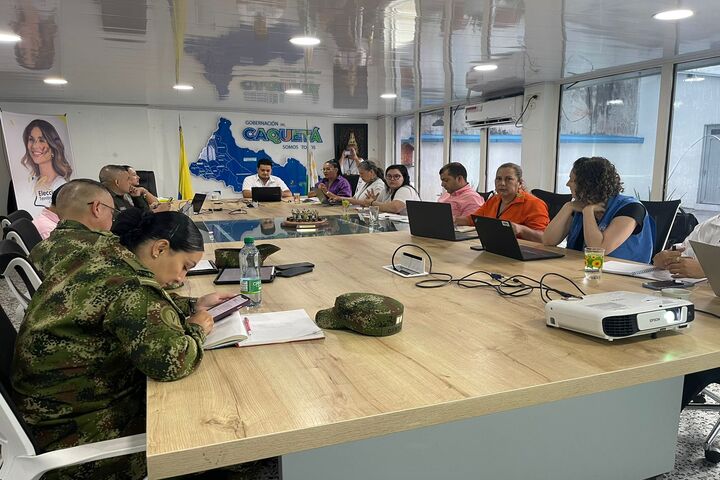 Octava sesión de comisión de seguimiento electoral en Caquetá