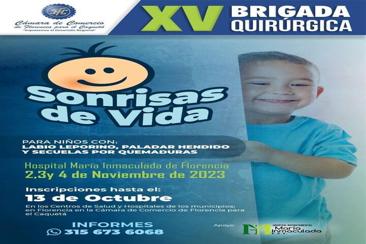 Decima quinta versión sonrisas de vida de la cámara de comercio
