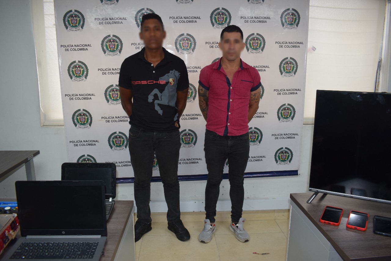 2 Personas fueron capturadas por hurto
