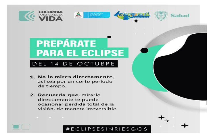 Cuide sus ojos durante el eclipse de sol