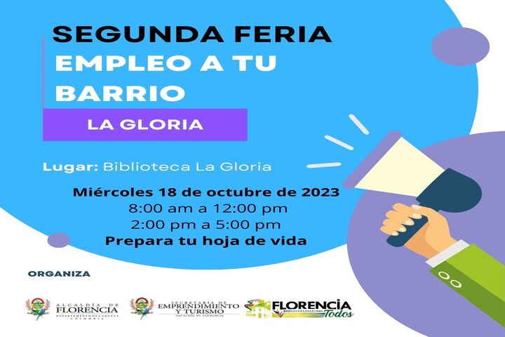 Alcaldía de Florencia realiza segunda feria “empleo en tu barrio”