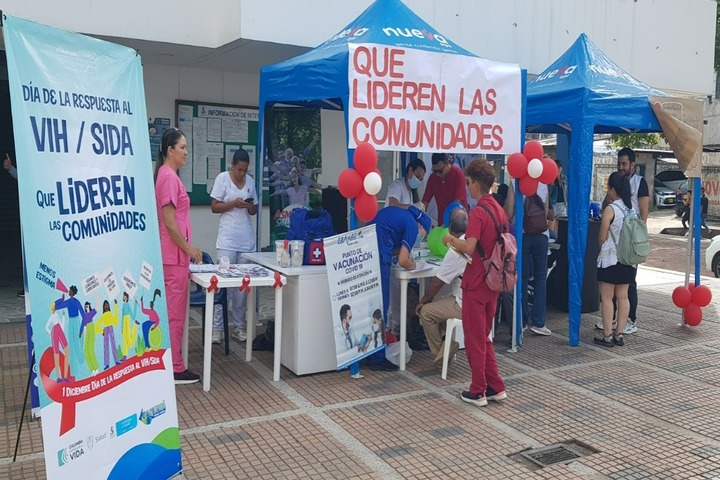 Secretaria de salud departamental lidero día de la respuesta VIH/SIDA