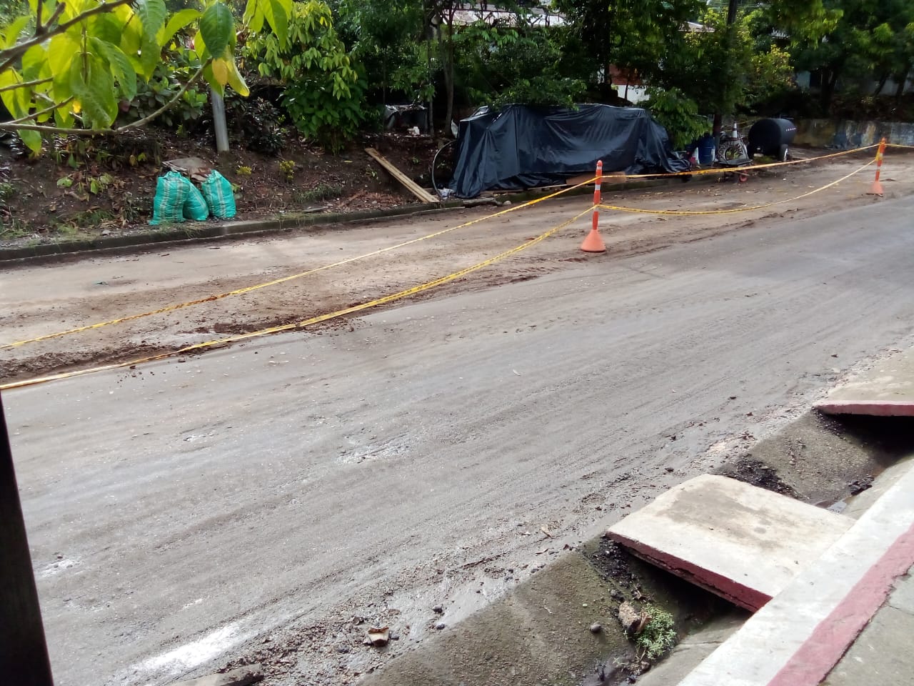 Mejoramiento vial en el sector La Ye Gas País,  seguirá