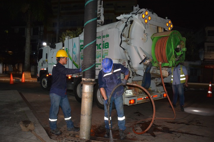 Servaf s.a e.s.p inicia mantenimiento preventivo de alcantarillado