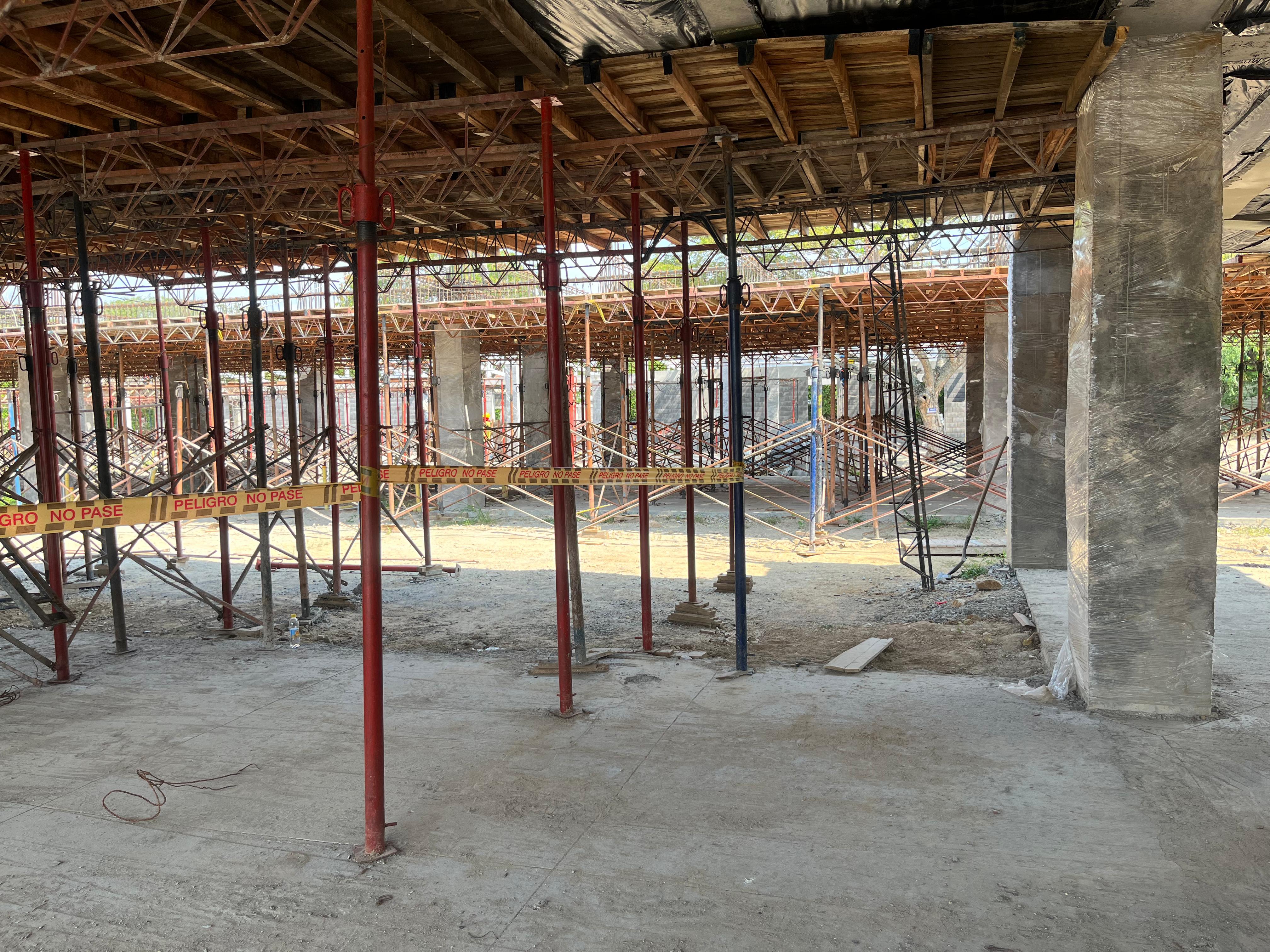 Alcaldía de Neiva inspecciono el estado de la obra del colegio Cacique Pigoanza