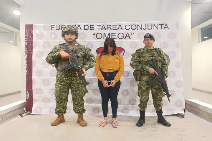 Capturan presunta integrante de la Estructura Rodrigo Cadete, en Caquetá