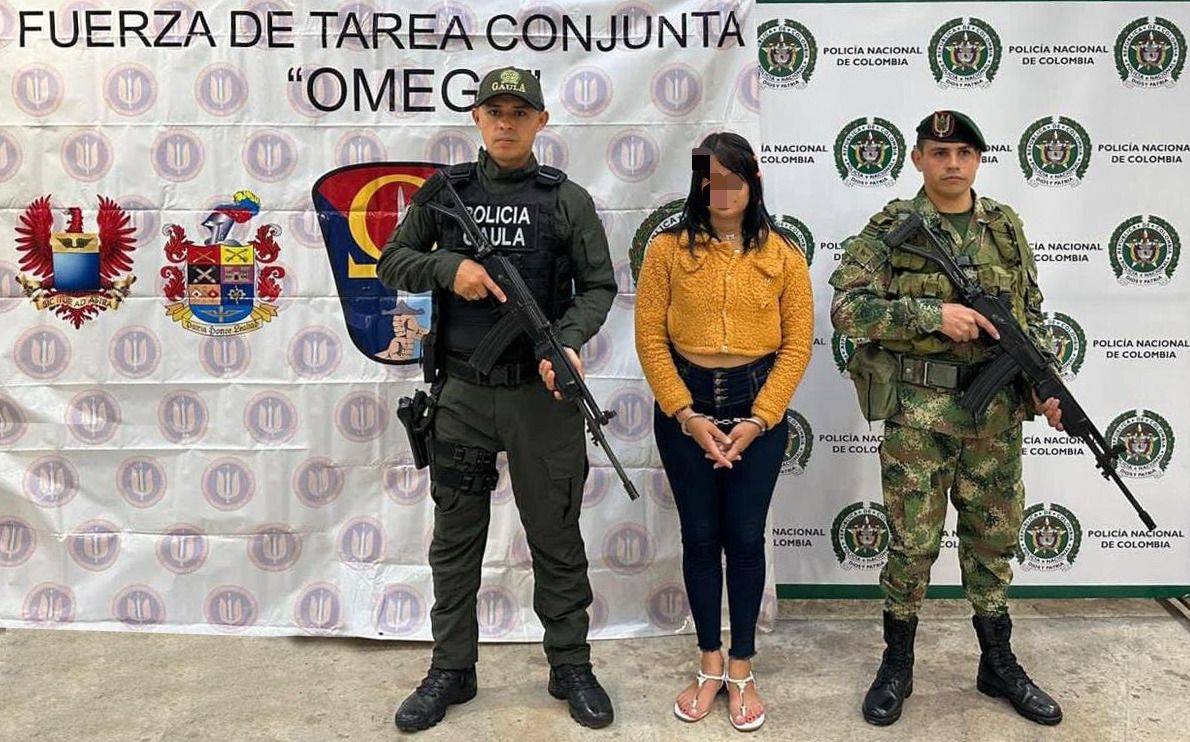Capturan a alias "La Gata" presunta integrante de la Estructura Rodrigo Cadete.