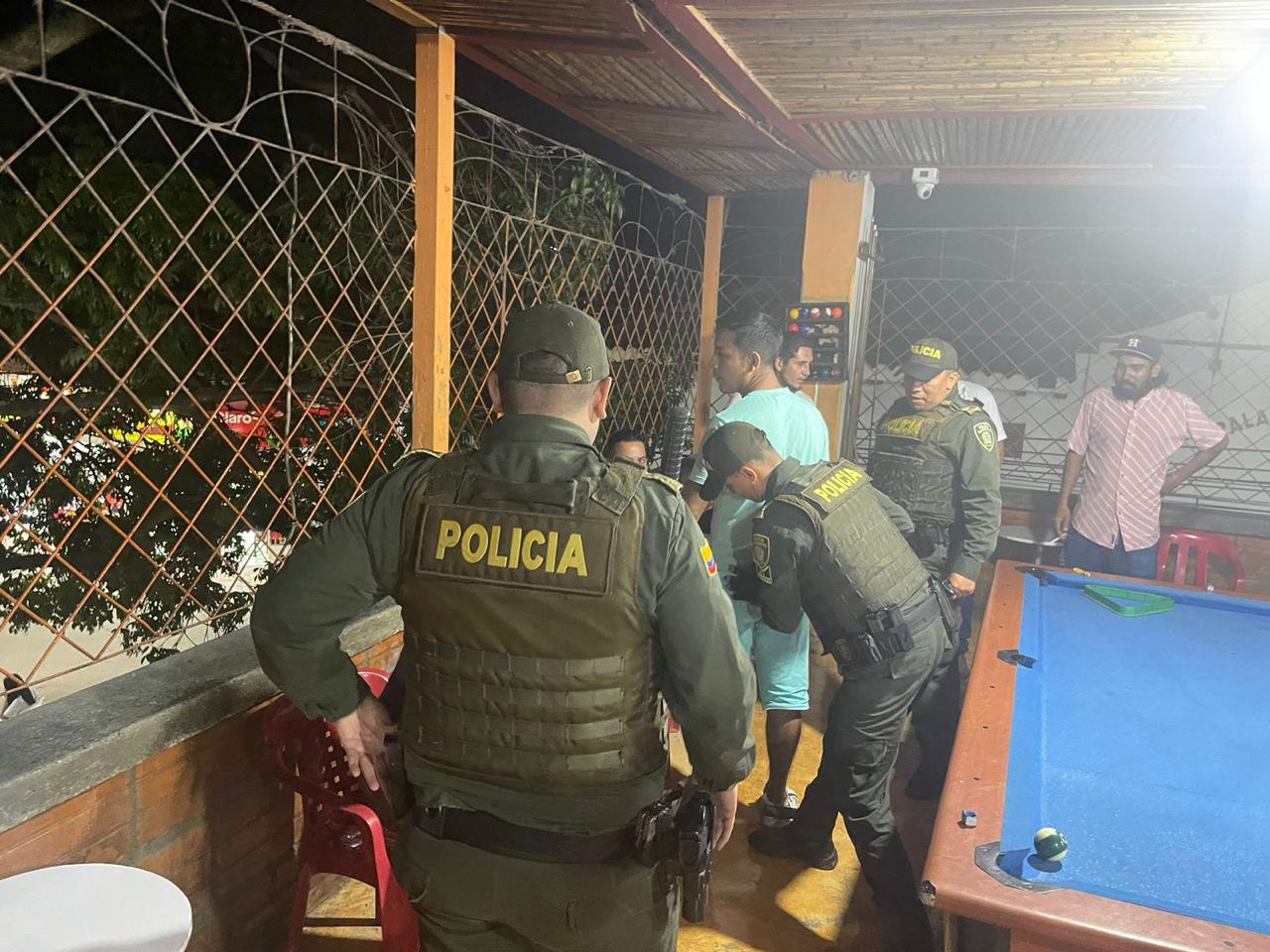 Dieciocho personas capturadas dejan operativos en el departamento del Huila