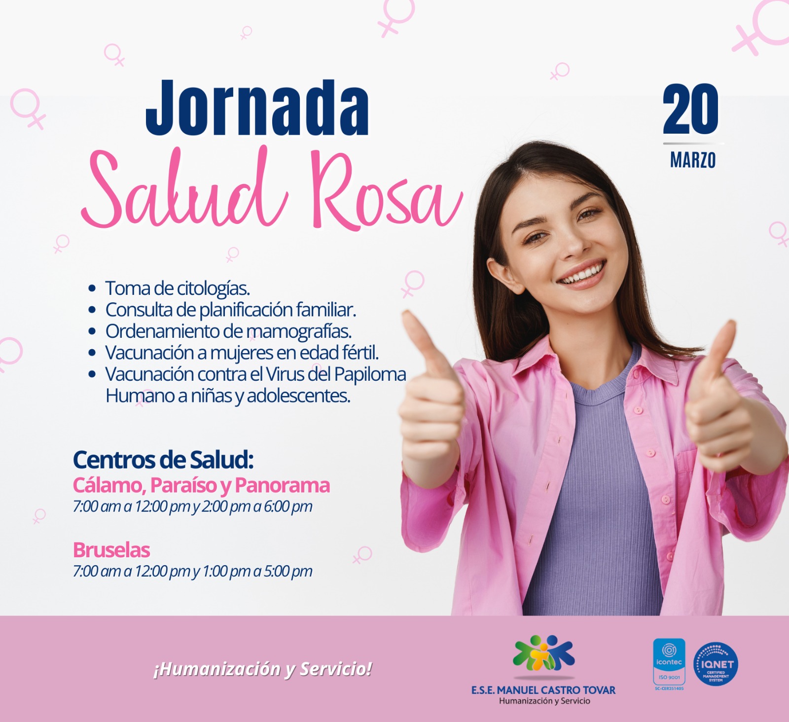 Salud Rosa en Pitalito