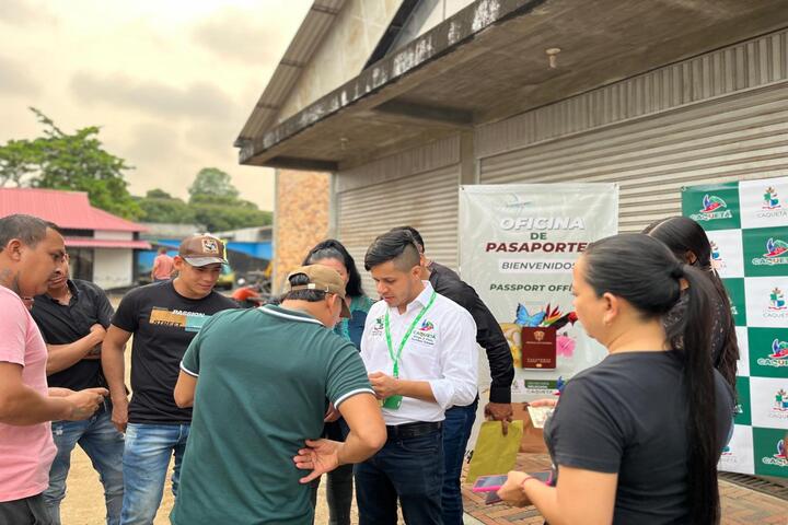 Gobernación de Caquetá Inicio Descentralización de Expedición de Pasaportes