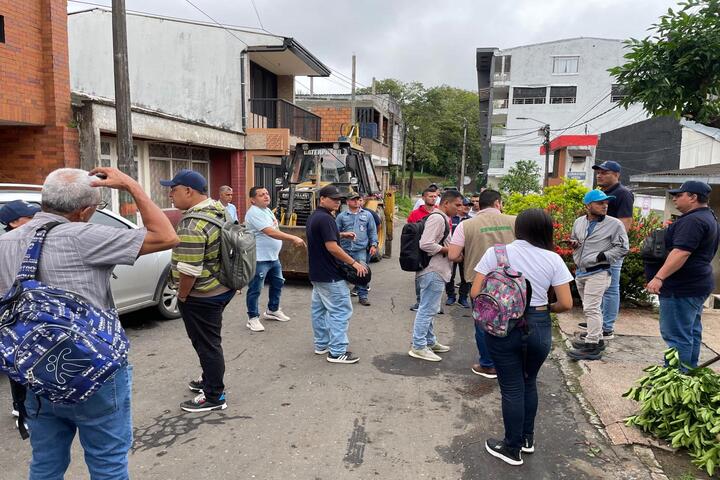 Alcaldía recuperó el espacio público ocupado en el barrio La Estrella