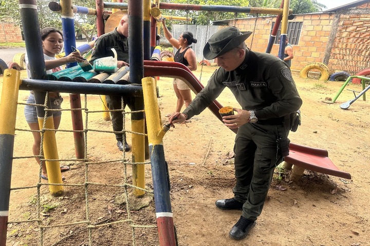 La Policía Nacional continúa fortaleciendo la seguridad y convivencia ciudadana en El Doncello