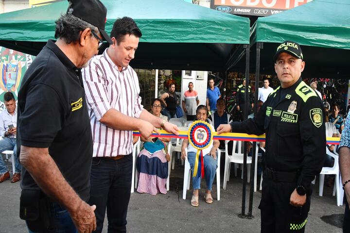 La Alcaldía y Policía Nacional Lanzan Nuevo Frente de Seguridad