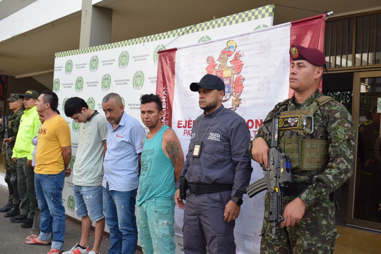 Desmantelan grupo delincuencial ‘los grillos’.