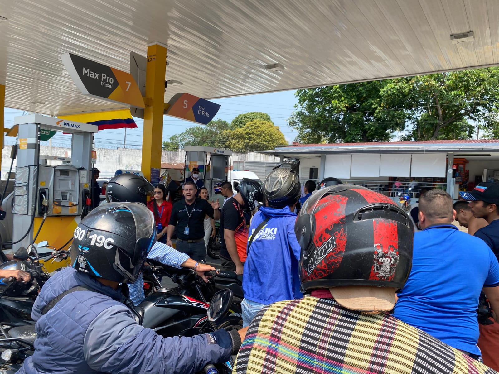 Suficiente combustible para abastecer el consumo local.