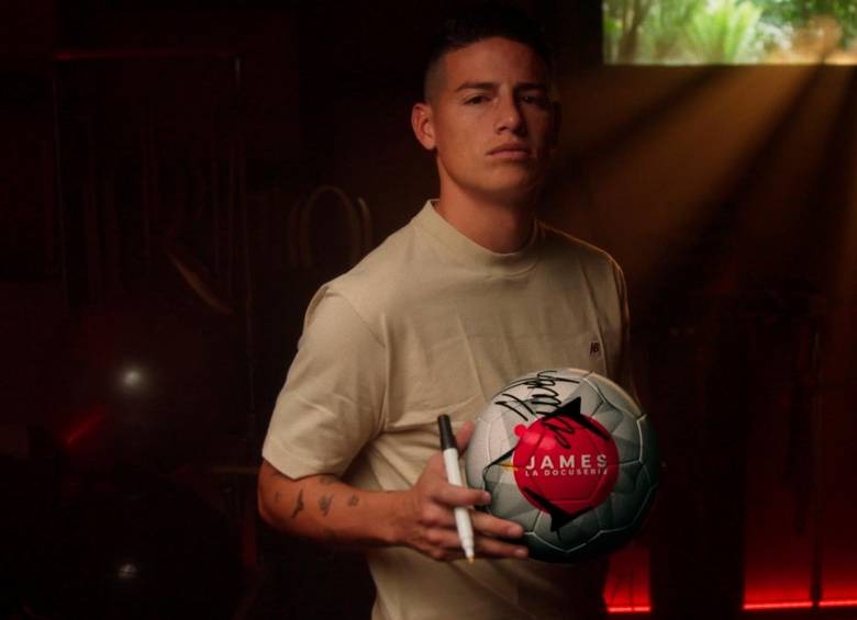 Netflix estrenará una serie documental sobre la vida de James Rodríguez.