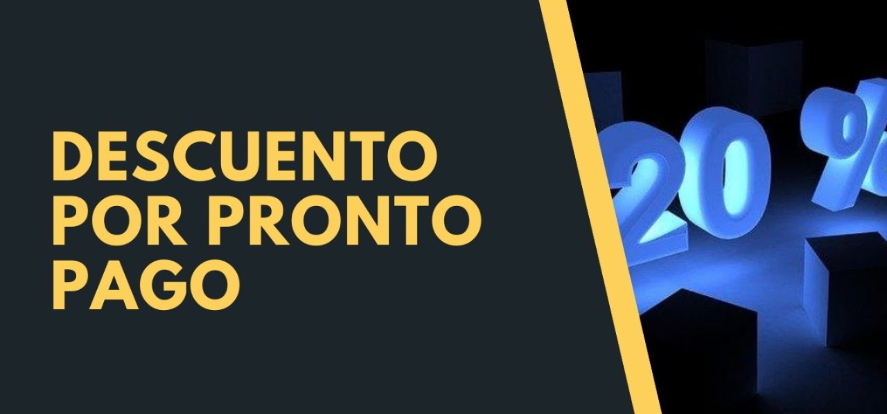 30% de descuento hasta el 31 de Octubre.