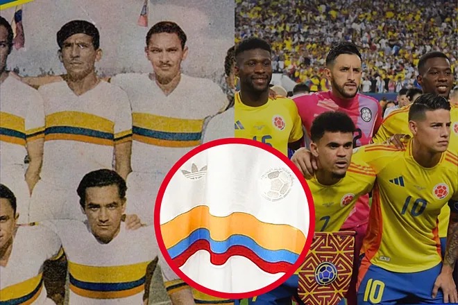 Se filtra nueva camiseta de la Selección Colombia, en homenaje a los 100 años de la Federación Colombiana de Fútbol