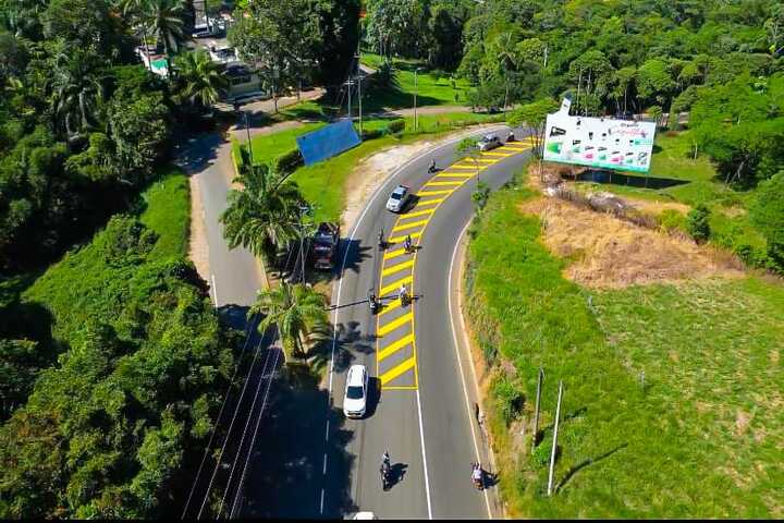 La Secretaría de Transporte y Movilidad de Florencia implementa nueva demarcación vial en el sector de ingreso al Incoder