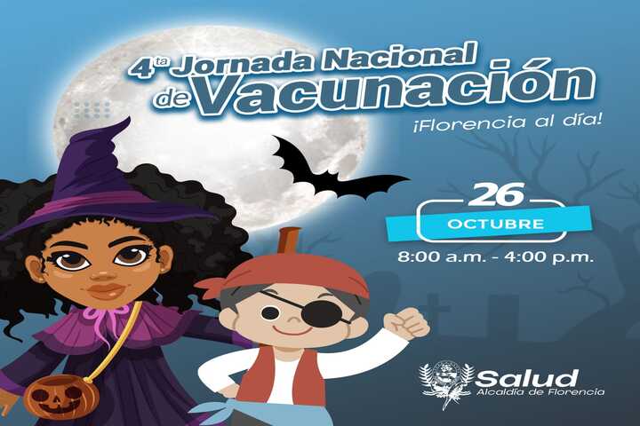 Este sábado Florencia vivirá la Cuarta Jornada Nacional de Vacunación