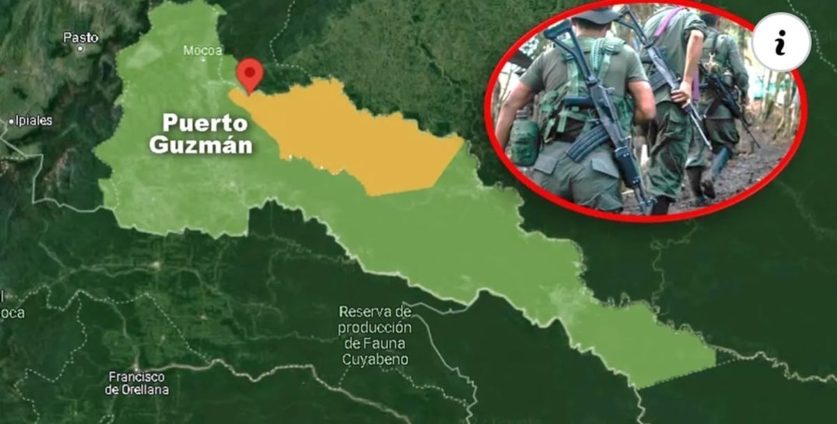 Once disidentes muertos en frontera de Caquetá y Putumayo