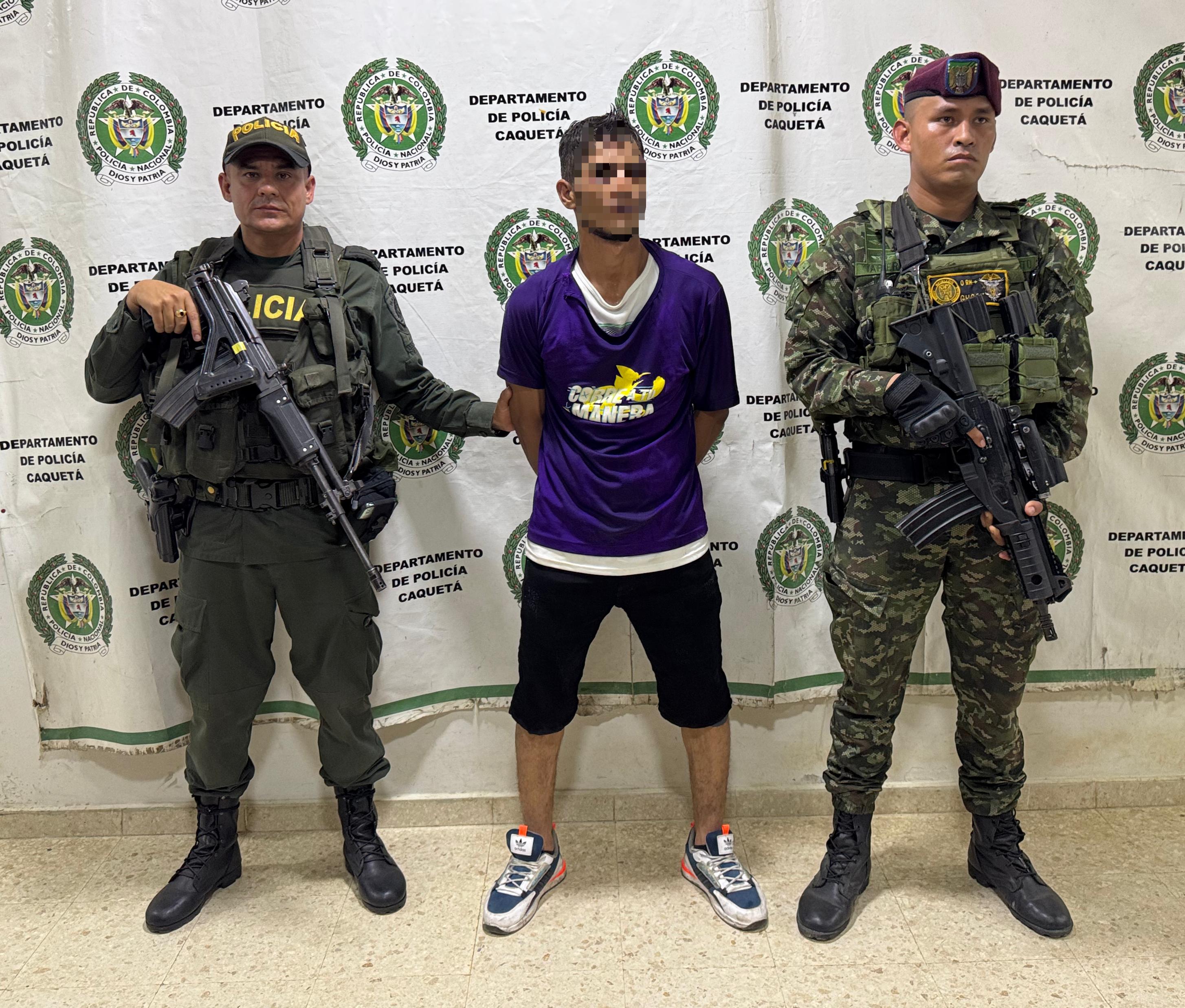 Capturan a hombre que había raptado a una menor.