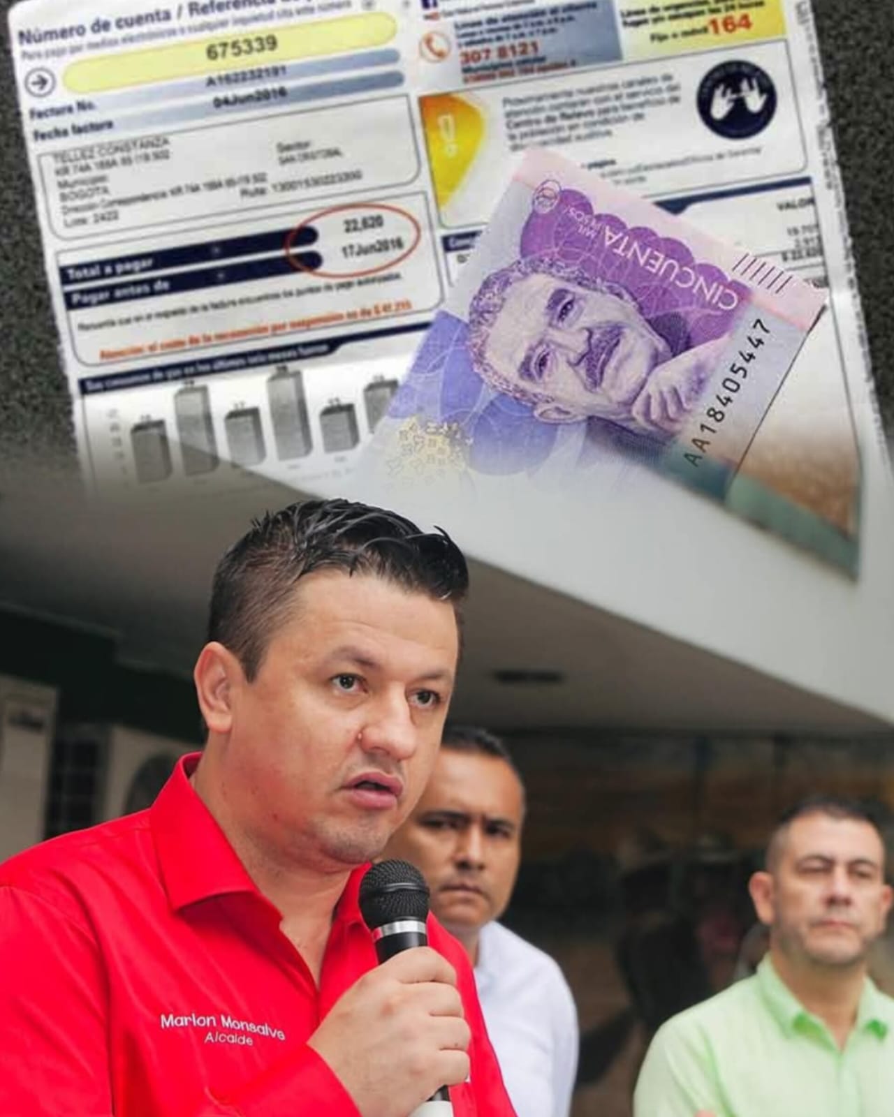 Alcalde Florencia busca soluciones ante estratificación.