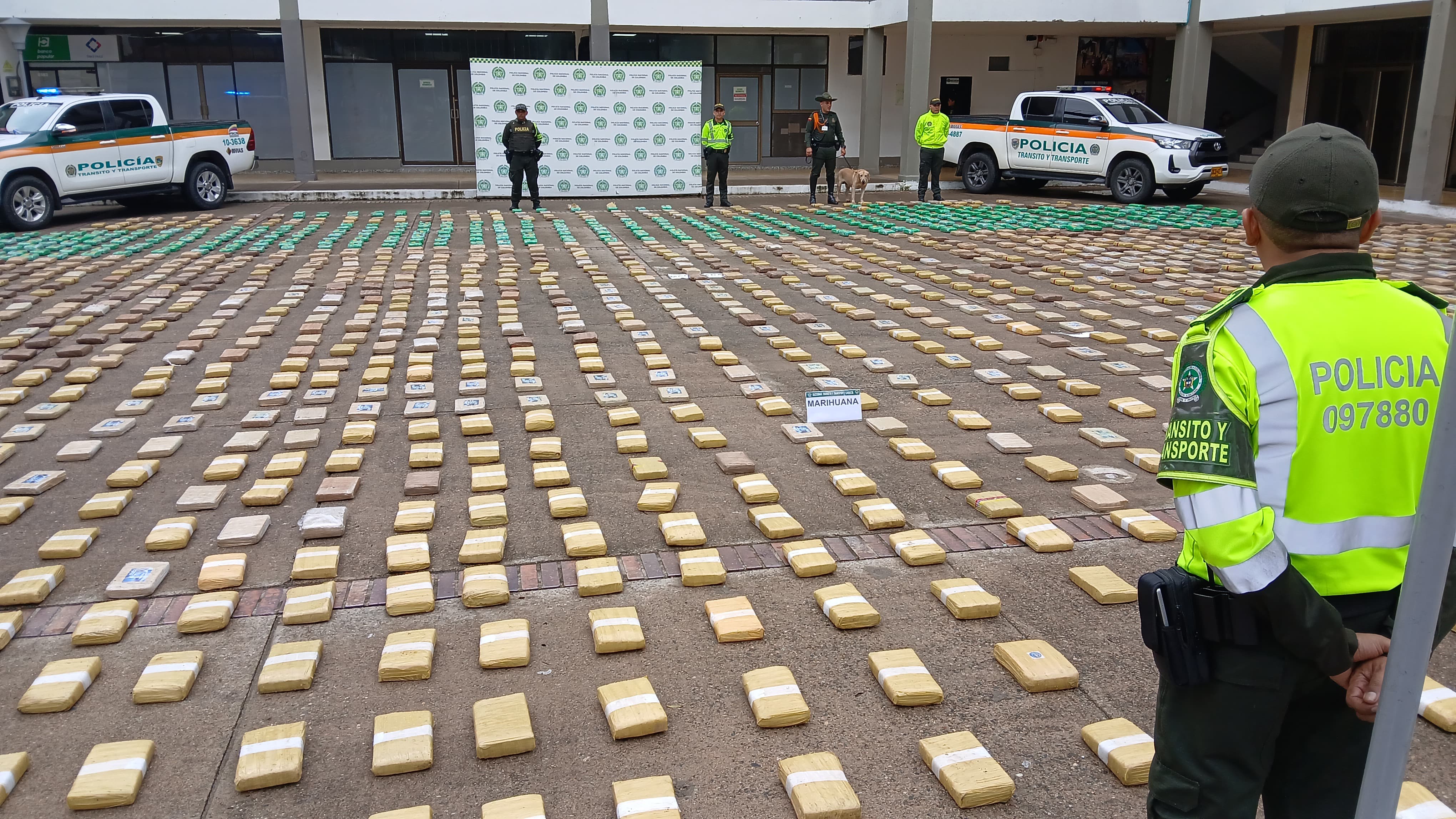Golpe al narcotráfico.