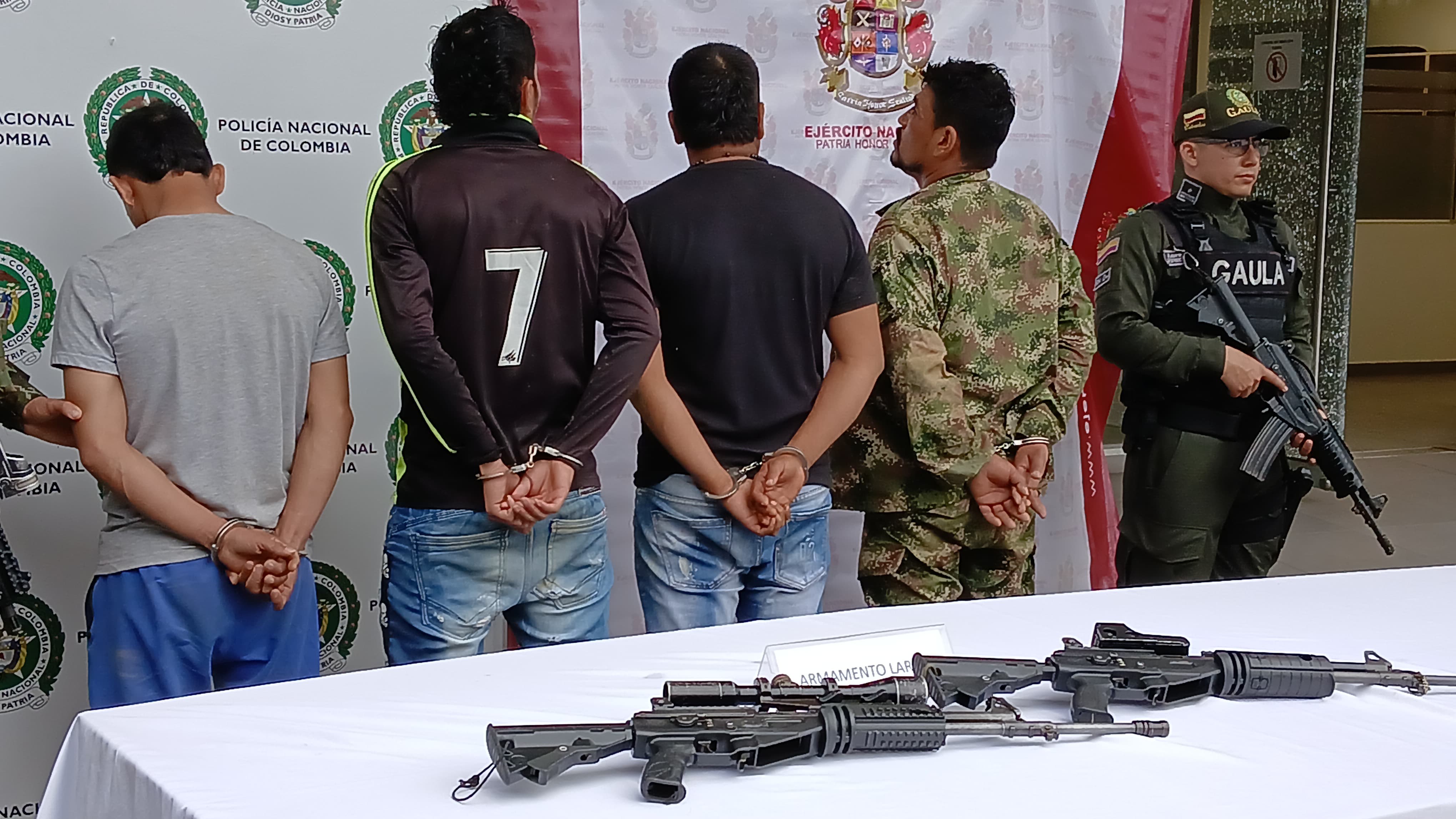 Golpe a bandas dedicadas a la extorsión en Caquetá.