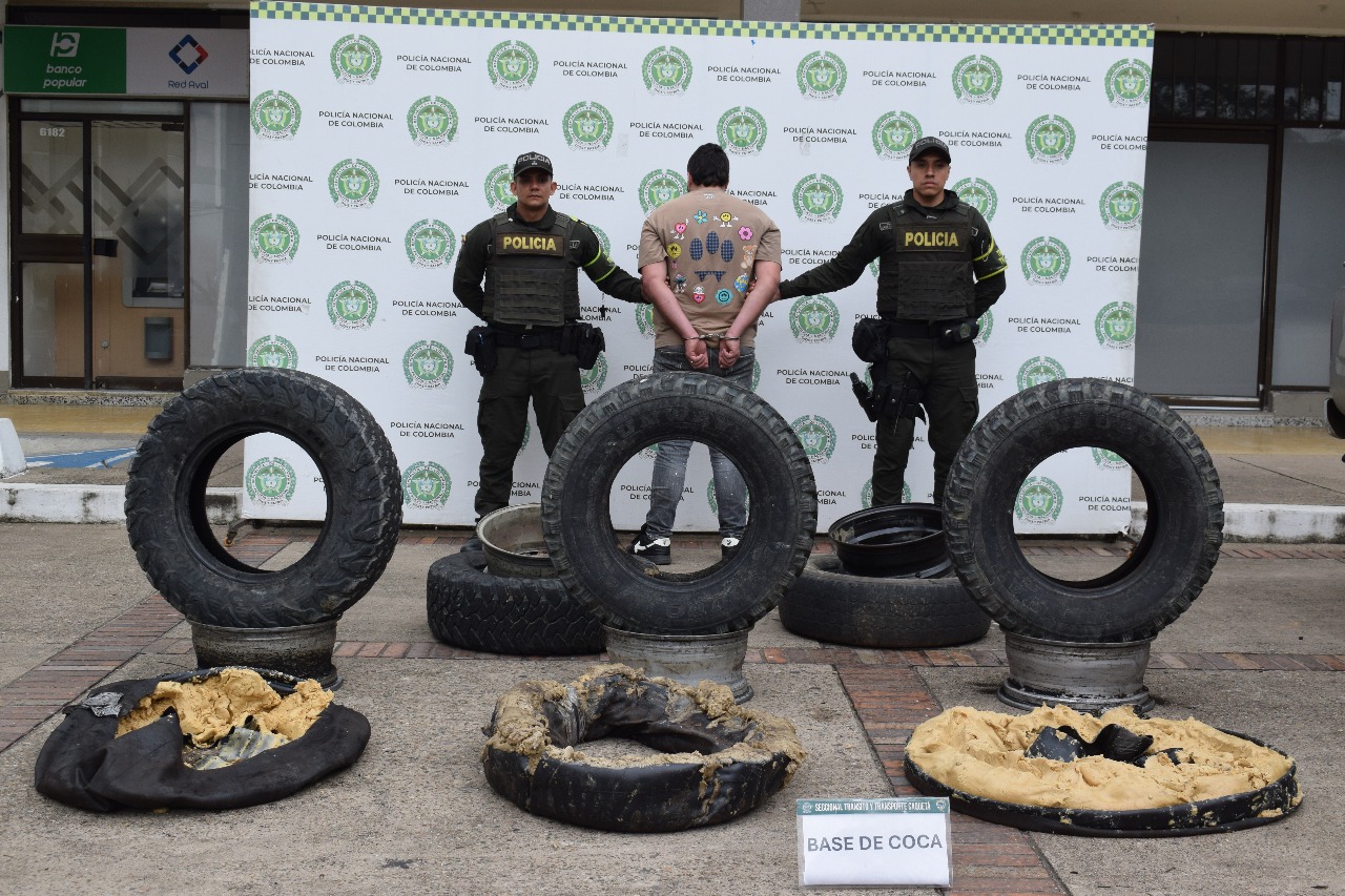 Cae “mula” al servicio del narcotráfico.