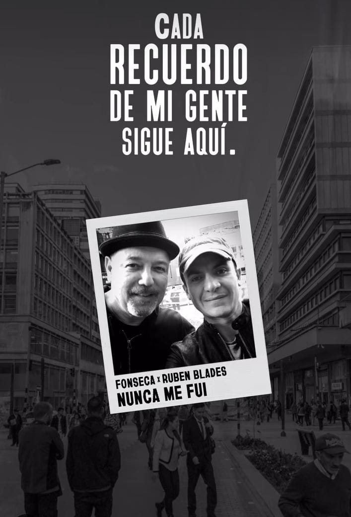 Fonseca aprovecha su paso por Panamá para presentar de forma oficial 'Nunca me fui' junto a Rubén Blades