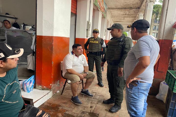 Policía Nacional y Administración Municipal Fortalecen Seguridad y Convivencia En La Concordia