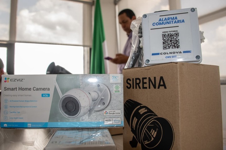 Florencia Fortalece Seguridad En Los Barrios Con Camaras De Seguridad y Alarmas