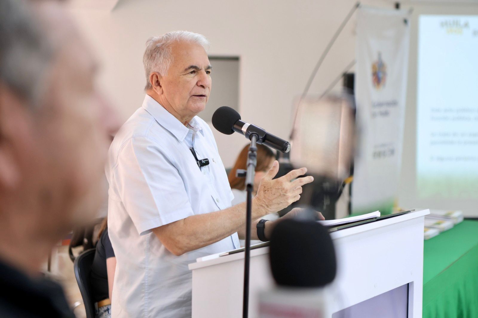 Gobernador del Huila ve con preocupación el impacto de las lluvias, aunque el departamento quedó por fuera de la emergencia económica