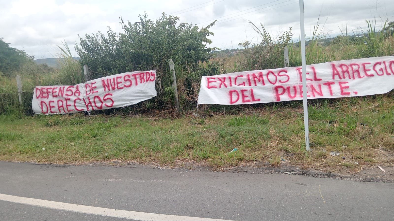 Hobo se levanta: comunidad aclara que protesta es social y no política